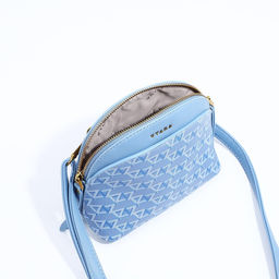 Сумка кросс-боди на молнии, цвет голубой - Simaland фото 7