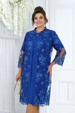 Платье Ninele 7431-Р темно-синий - Mira fashion фото 1410