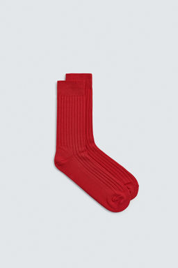 RIBBED TEXTURED SOCKS - Zara фото 4