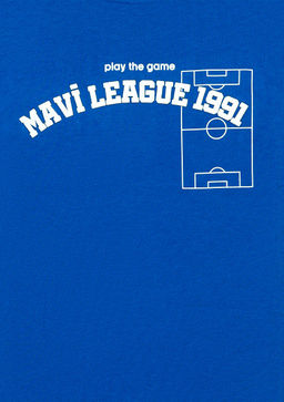 Game Day Bask?l? Mavi Tisort  фото 5