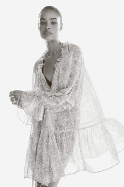 Vestido t?nica oversize - H&m фото 3