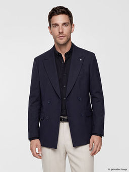 Regular Fit Erkek Blazer Ceket