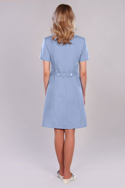 Халат женский 32 TC. Цвет: холодный голубой - Стильб фото 2