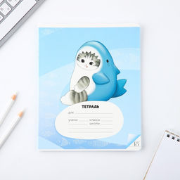 Тетрадь 18 листов в линию Котя, обложка мелованный картон, 5 видов МИКС - Artfox study фото 4