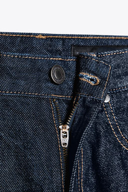 ZW COLLECTION LONG DENIM BERMUDA SHORTS - Zara фото 8