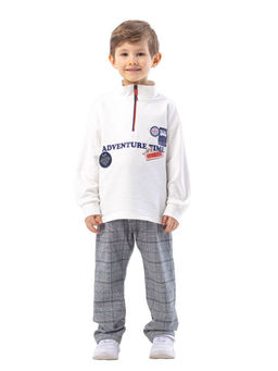 Брюки из фланели мал. О36716 - Карамелли фото 5