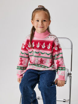 ACOOLA / Джемпер детский для девочек Amabel разноцветный  фото 3