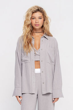 Рубашка Pirs 4735 серый