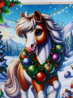 Кружка новогодняя керамическая «Чудо обязательно случится», лошадь, 320 мл