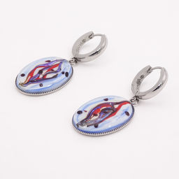 Серьги из муранского стекла ACCENT LS2064