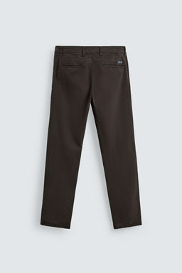 PANTAL?N CHINO SKINNY FIT / Marr?n - Zara фото 7