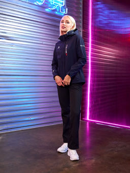 Женская мембранная куртка виндстоппер на флисе Azimuth Сияние 124/23983_709 Темно-Синий  фото 11