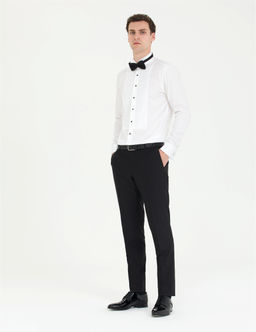 Beyaz Slim Fit Smokin G_mlek