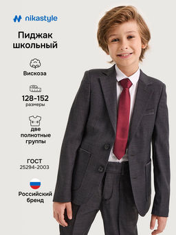 Пиджак 4ш20325 серый