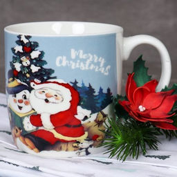 Кружка новогодняя 380 мл / 8008 /уп 72/ - Галеонтрейд фото 2