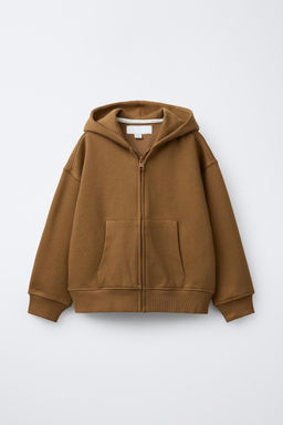 PLAIN PLUSH HOODIE