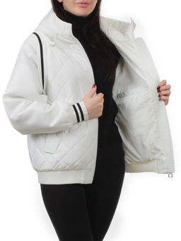 919 WHITE Куртка демисезонная женская (100 гр. синтепон) - Fashion фото 7