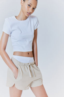 Pantalon corto en sudadera - H&m фото 5