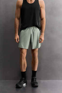 LIGHTWEIGHT PERFORATED SHORTS - Zara фото 3
