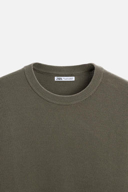 TEXTURED BASIC SWEATER - Zara фото 32