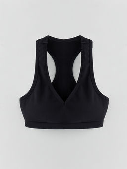 Топ спортивный женский черный - Mark formelle фото 4