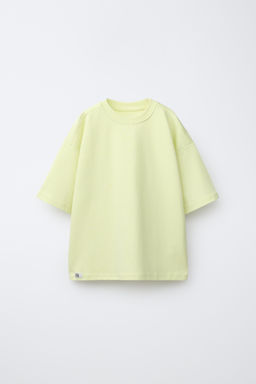 CAMISETA LISA INTERLOCK / Amarillo