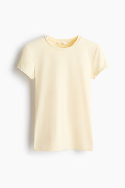 Camiseta entallada de microfibra - H&m фото 6