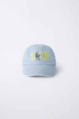 GORRA DENIM BORDADO LILO & STITCH  DISNEY / Azul claro