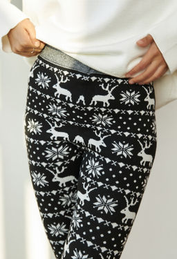 Лосины из экокашемира с орнаментом - Mongolka фото 4