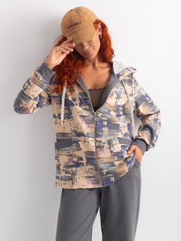 Костюм женский футер с лайкрой ДОРИС СЕРЫЙ - Domtrik Домашний трикотаж фото 2