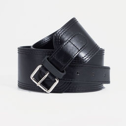 Ремень женский, ширина 6.6 см, пряжка металл, цвет чёрный - Simaland фото 4