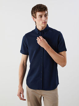 Regular Fit K?sa Kollu Erkek G?mlek