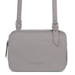 8357 brown, Женская кожаная сумка "Кросс-боди", Barcelo Biagi