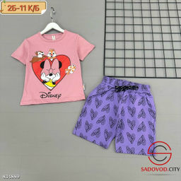 Костюм для девочки с рисунком