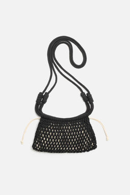 MACRAME CROSSBODY BAG - Zara фото 3