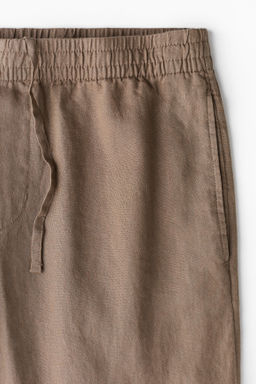 Pantal?n de lino Regular Fit - H&m фото 9