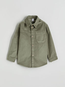 Basic Uzun Kollu Erkek ?ocuk G?mlek