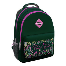 Цена за 1 шт. Рюкзак ErichKrause EasyLine® с двумя отделениями 20L Floral Soul