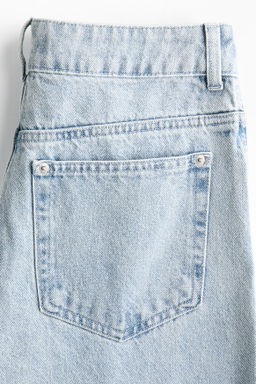 Barrel Leg Regular Waist Jeans - H&m фото 4
