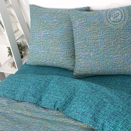 Постельное белье Структура (поплин DE LUXE) 1,5 сп./Пододеяльник: 1 шт. - 215*145; Простыня: 1 шт. - 215*150; Наволочка: 2 шт. - 70*70; DE LUXE