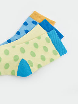 Puantiyeli K?z ?ocuk Soket ?orap 3l? - Waikiki фото 3