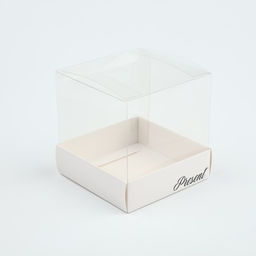 Цена за 5 шт. Коробка для кондитерских изделий Present, 10 х 10 х 10 см