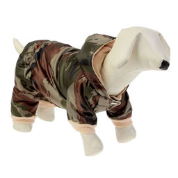 Комбинезон зимний для животных Камуфляж, XS (ДС 18-20, ОГ 30-32 см, ОШ 24 см), микс