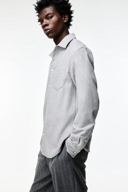 Camisa de franela Regular Fit - H&m фото 4