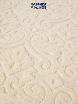 Полотенце махровое жаккардовое ROSELYN мод. J-176 размер 70*140 пл. 500 гр/м2 - Фабрика снов фото 3