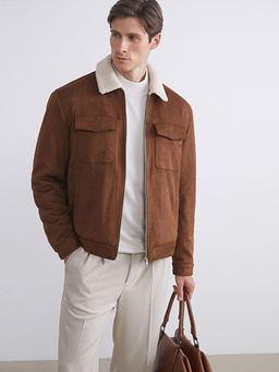 Slim Fit G?mlek Yaka S?et Erkek Mont