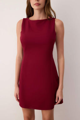 TRENDYOLMILLA Siyah A Kesim Mini Dokuma Elbise TWOAW25EL00192 фото 7