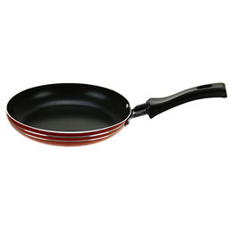 Сковорода с тефлоновым покрытием д16см h2,9см "Классика", 0,5л, пластмассовая ручка, цветной корпус, цвета микс (Китай)