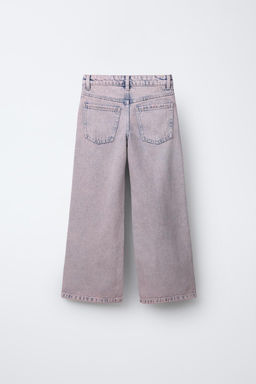 FADED WIDE-LEG JEANS - Zara фото 2
