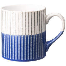 КРУЖКА БЕЛО-СИНЯЯ 530 МЛ
